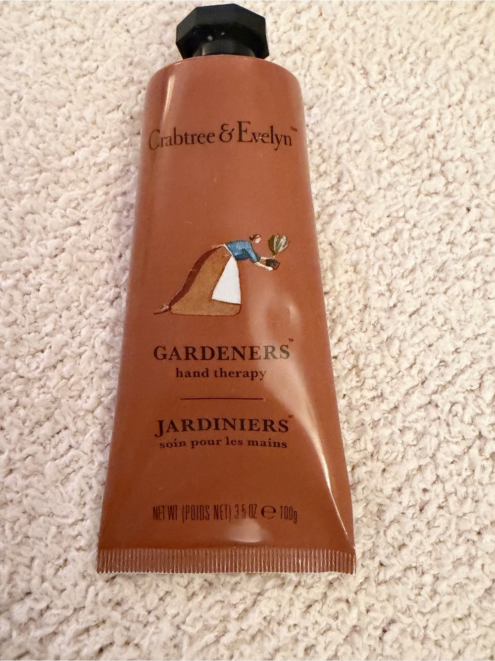 New Sealed Without Box/ Crabtree & Evelyn Gardeners Hand Therapy/3.5oz/HandCream